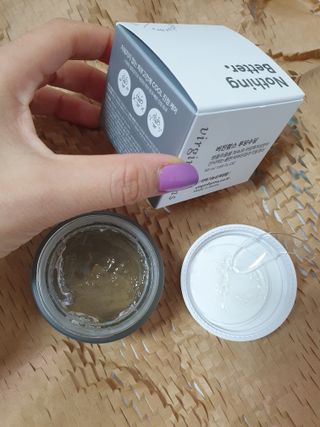 [NEW_버진팜스 푸딩수딩] 투명 푸딩젤이 선사하는 빠른 진정과 깨끗한 피부결 정돈 — 5점을 준 리뷰어가 2021년 10월 올린 사용 사진