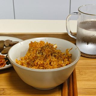 한성기업 무볼레 왕건더기 볶음밥 묵은지삼겹살 — 5점을 준 리뷰어가 2021년 11월 올린 사용 사진