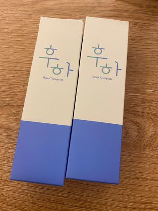 [심폐소생소] 무불소 임산부 천연 치약 — 5점을 준 리뷰어가 2021년 11월 올린 사용 사진