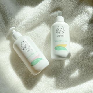 mom e 맘이 내추럴 베이비 케어 샴푸앤바스+로션 — 5점을 준 리뷰어가 2021년 1월 올린 사용 사진
