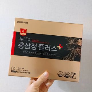 서울약사신협_투데이홍삼정플러스스틱_10g x 30포 — 5점을 준 리뷰어가 2020년 12월 올린 사용 사진