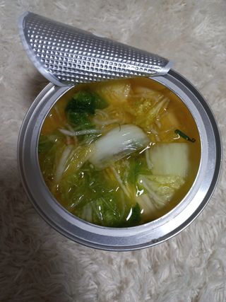 셰프애찬 단호박 백김치 1kg — 5점을 준 리뷰어가 2022년 10월 올린 사용 사진
