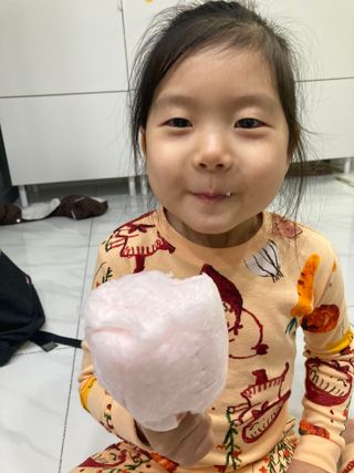 젤리벨리 솜사탕 2종-딸기치즈케이크, 바닐라 — 5점을 준 리뷰어가 2022년 1월 올린 사용 사진