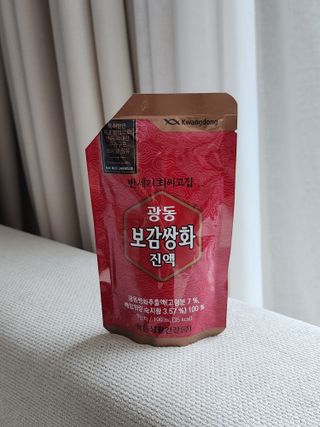 광동생활건강 [광동]진하고 깊은 풍미, 광동 보감쌍화진액 100mL * 18포 — 5점을 준 리뷰어가 2024년 7월 올린 사용 사진