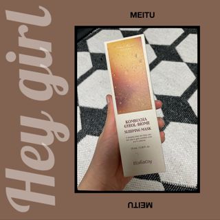 엘리샤코이 콤부차 결바이옴 슬리핑 마스크 — 5점을 준 리뷰어가 2022년 1월 올린 사용 사진