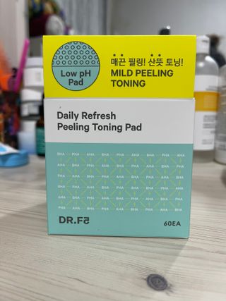 닥터에프파이브 데일리 리프레쉬 필링 토닝 패드 60매 — 5점을 준 리뷰어가 2022년 5월 올린 사용 사진