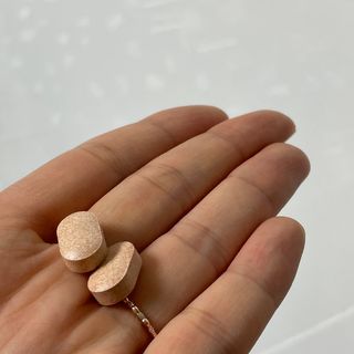 12월 15일 출시, 건강기능식품 브랜드 본리브 나 다운 시작 제품 3종 — 5점을 준 리뷰어가 2021년 2월 올린 사용 사진