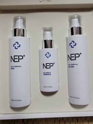 SOONWITH 순위드 NEP+ 스킨케어 3종 세트 — 5점을 준 리뷰어가 2021년 3월 올린 사용 사진
