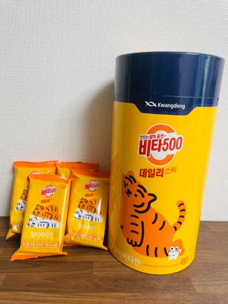광동생활건강 프리 [광동] VB와 VC를 함유한 멀티 비타민 비타 500 데일리 스틱 180포 — 4.5점을 준 리뷰어가 2022년 6월 올린 사용 사진