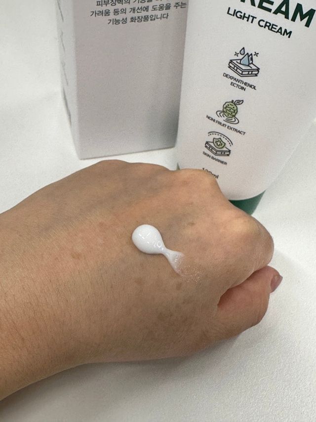 ★스마트 스토어 [올바이오] 더마크림 라이트 크림 130ml 저자극 보습 가려움개선 리뷰 사진