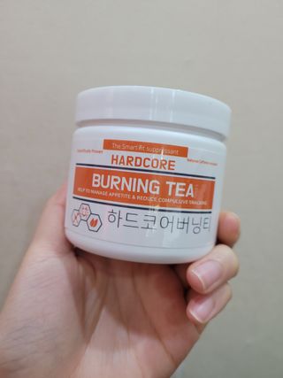 뉴트리션팩토리 하드코어버닝티 오리지널 — 5점을 준 리뷰어가 2021년 8월 올린 사용 사진