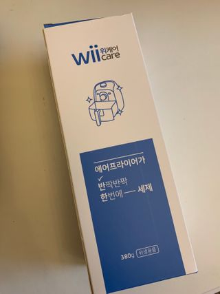 위케어 천연 주방세세, 에어프라이어세제, 다목적세정제, 발포텀블러세정제 — 5점을 준 리뷰어가 2021년 2월 올린 사용 사진