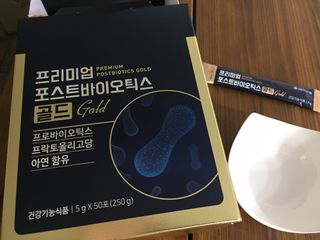 서울약사신협_프리미엄포스트바이오틱스골드_5g x 50포 — 4점을 준 리뷰어가 2021년 3월 올린 사용 사진
