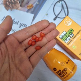 앙팡 츄어블 비타민D 1000 IU 130mg x 90정 — 4점을 준 리뷰어가 2022년 12월 올린 사용 사진