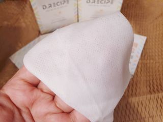 디레시피 세안이 필요없는 순한 클렌징 티슈 — 5점을 준 리뷰어가 2021년 1월 올린 사용 사진