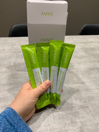 아므_이너뷰티 아므 젤리 컷 그린 씨드 10개입 — 5점을 준 리뷰어가 2021년 3월 올린 사용 사진