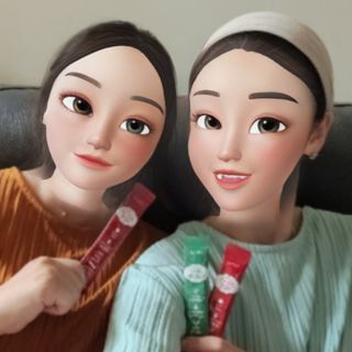 서울에프엔비 콜라스틴 3종 뷰티젤리스틱 45입 [ABC핏 15입 /  석류핏 15입 / 청스피루리나 15입] — 5점을 준 리뷰어가 2021년 7월 올린 사용 사진