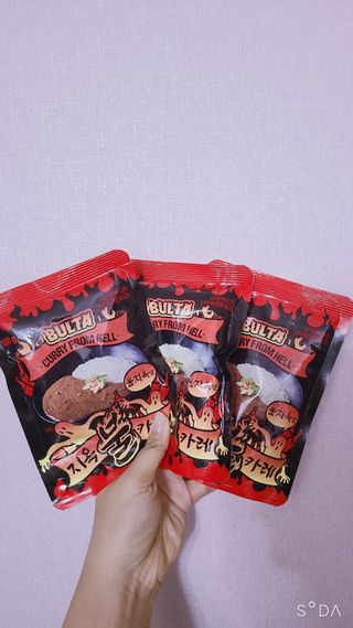 불타 지옥불카레 불지옥맛 180g x 3봉 — 5점을 준 리뷰어가 2021년 6월 올린 사용 사진
