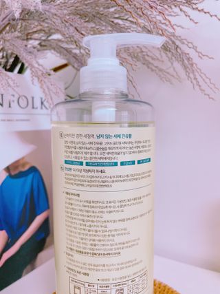 고위드올인원 세탁세제 1000ml — 5점을 준 리뷰어가 2021년 6월 올린 사용 사진