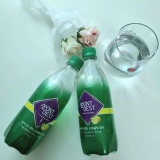 몽베스트 Montbest with Sparkling water Lemon OR Lime 20병(랜덤) — 4점을 준 리뷰어가 2022년 8월 올린 사용 사진