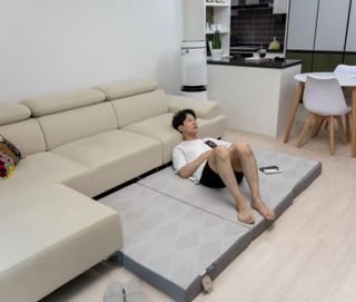 슬립앤슬립 슬립핏 [슬립앤슬립] 시그니처하이브리드 토퍼 4T / 시그니처하이브리드 삼단토퍼 9T — 5점을 준 리뷰어가 2021년 8월 올린 사용 사진