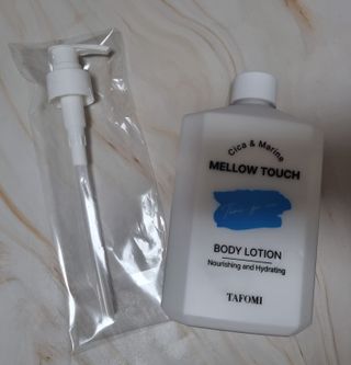 타포미 멜로우 터치 바디로션 500ml — 5점을 준 리뷰어가 2023년 3월 올린 사용 사진