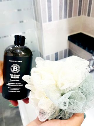 블랙페블 올인원 워시 마그네틱 웨이브 500ml — 5점을 준 리뷰어가 2021년 6월 올린 사용 사진