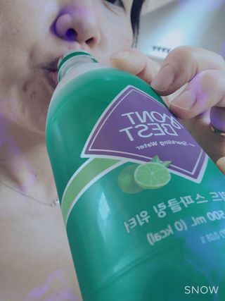 몽베스트 Montbest with Sparkling water Lime20병 — 5점을 준 리뷰어가 2021년 10월 올린 사용 사진