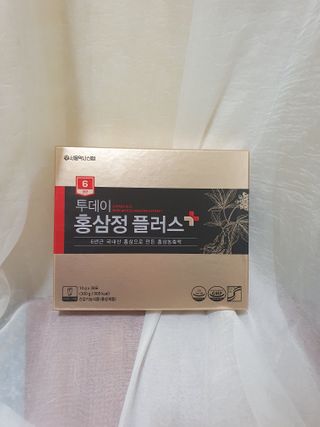 서울약사신협_투데이홍삼정플러스스틱_10g x 30포 — 5점을 준 리뷰어가 2020년 12월 올린 사용 사진