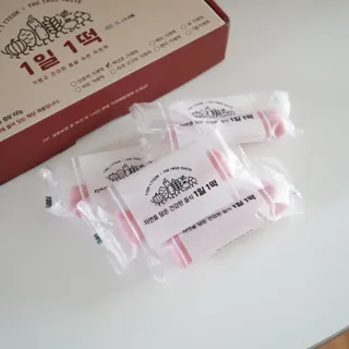 [푸디푸디] 1일1떡!  가래떡 낱개포장 아침식사 식사대용! 7종 세트 혼합 (1BOX=14개입) — 4점을 준 리뷰어가 2022년 7월 올린 사용 사진
