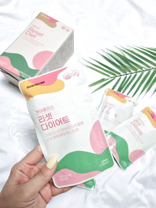 [경남제약헬스케어] 케어플러스 리셋 다이어트 청포도맛 100ml X 5포 (5일분) — 5점을 준 리뷰어가 2023년 3월 올린 사용 사진