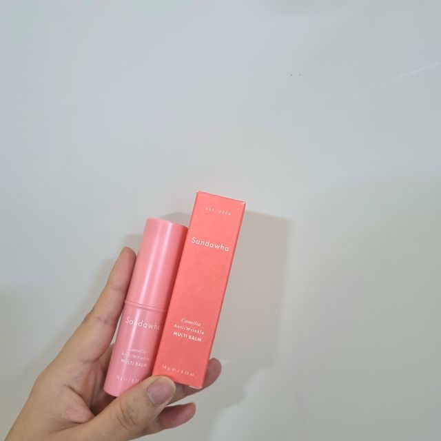 산다화 카멜리아 안티 링클 멀티밤 리뷰 사진