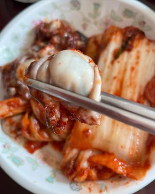 셰프애찬 별미김치 굴겉절이 1kg — 5점을 준 리뷰어가 2022년 12월 올린 사용 사진