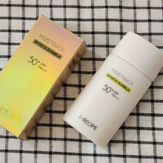 아이레시피 모이스트터치 스포츠 선밀크 50ml (SPF50+ PA+++) — 5점을 준 리뷰어가 2023년 6월 올린 사용 사진