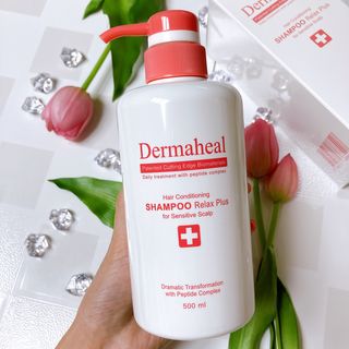 더마힐 헤어 컨디셔닝 샴푸 릴렉스 500ml — 5점을 준 리뷰어가 2021년 1월 올린 사용 사진