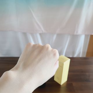 스킨큐어 산다화 비타민c 화이트닝 에센스 30ml — 5점을 준 리뷰어가 2022년 2월 올린 사용 사진