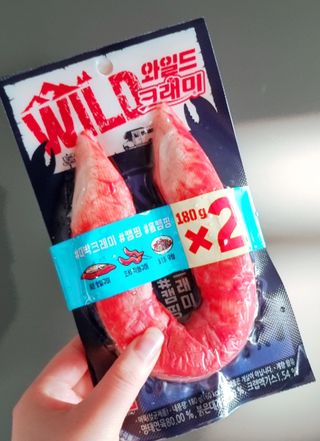 한성기업 와일드 크래미 — 5점을 준 리뷰어가 2021년 10월 올린 사용 사진