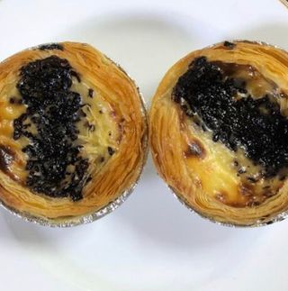디앙뜨 포르투갈 에그타르트 오리지널 맛+패션후르츠+초콜릿타르트 맛 중 택1 — 5점을 준 리뷰어가 2021년 7월 올린 사용 사진