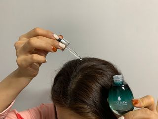 루토닉스 믿쓰박스 볼륨부스터 두피 홈케어 솔루션 — 5점을 준 리뷰어가 2021년 12월 올린 사용 사진