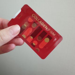 프리마인 귀족의 콜라겐, 92배 흡수율. 럭셔리 프리미엄 셀라브 콜라겐필름 30매 — 5점을 준 리뷰어가 2021년 10월 올린 사용 사진
