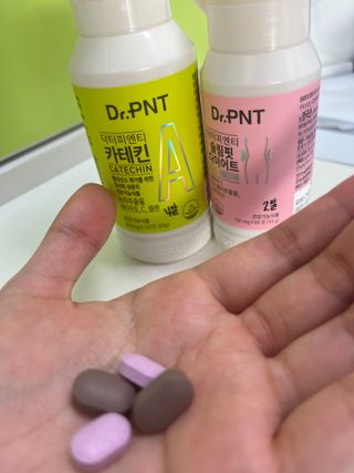 닥터피엔티 [Dr.PNT] 건강한 다이어트, 기능성 원료로 시작! 슬림핏 다이어트+카테킨 [1개월분] — 4점을 준 리뷰어가 2022년 12월 올린 사용 사진