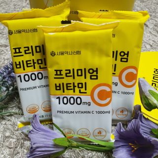 서울약사신협 프리미엄비타민C1000_2.5G x 100포 — 4점을 준 리뷰어가 2021년 5월 올린 사용 사진