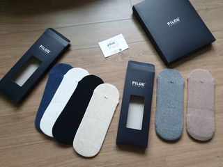 [사이즈가 있는 양말 필로이]남자 덧신 6족 선물 세트_나를 위한 선물or마음을 전하는 선물【 S, M, L, XL】 — 5점을 준 리뷰어가 2022년 6월 올린 사용 사진