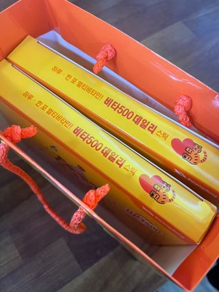 광동생활건강 [광동] 비타 500 데일리 스틱 VB, VC를 함유한 멀티비타민 30포+30포 — 5점을 준 리뷰어가 2022년 10월 올린 사용 사진