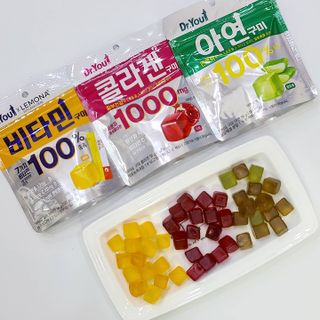 닥터유구미 닥터유 콜라겐 비타민 아연 구미 — 5점을 준 리뷰어가 2021년 6월 올린 사용 사진