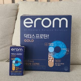 이롬 erom 닥터스 프로틴 골드 — 5점을 준 리뷰어가 2021년 4월 올린 사용 사진