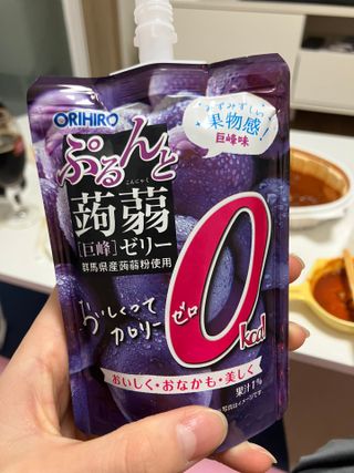 ORIHIRO 오리히로 곤약젤리 제로칼로리 130g 4종 4팩(맛별로 1팩씩) — 5점을 준 리뷰어가 2023년 3월 올린 사용 사진