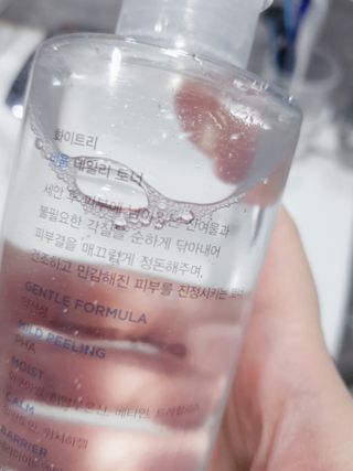 화이트리 비움 데일리 토너, 바하 0.5토너 세트 — 5점을 준 리뷰어가 2021년 3월 올린 사용 사진