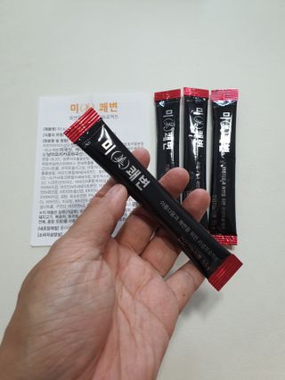 새롬바이오 리생 [미쾌변] 차전자피 식이섬유 건강기능식품 3팩 — 5점을 준 리뷰어가 2021년 6월 올린 사용 사진