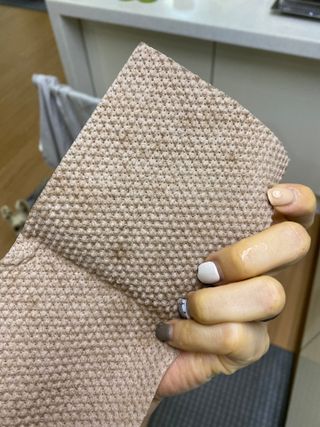 블뤼엔 일회용 수세미 — 5점을 준 리뷰어가 2021년 3월 올린 사용 사진